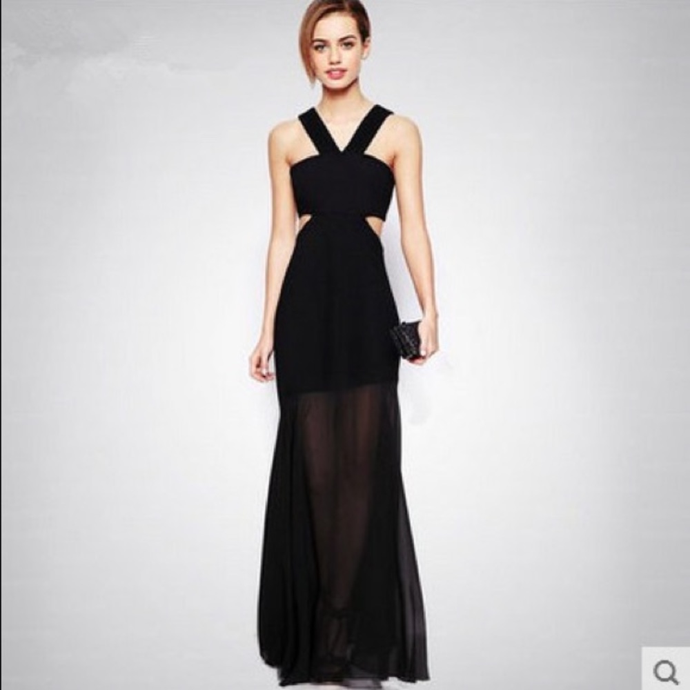 Sexy Bandage dresses black SZ XS